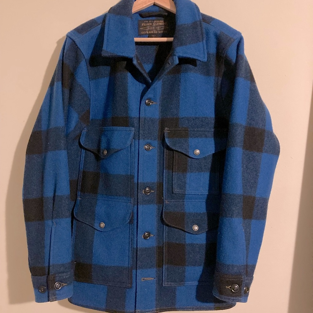 Filson Mackinaw Cruiser Cobalt Blue RARE